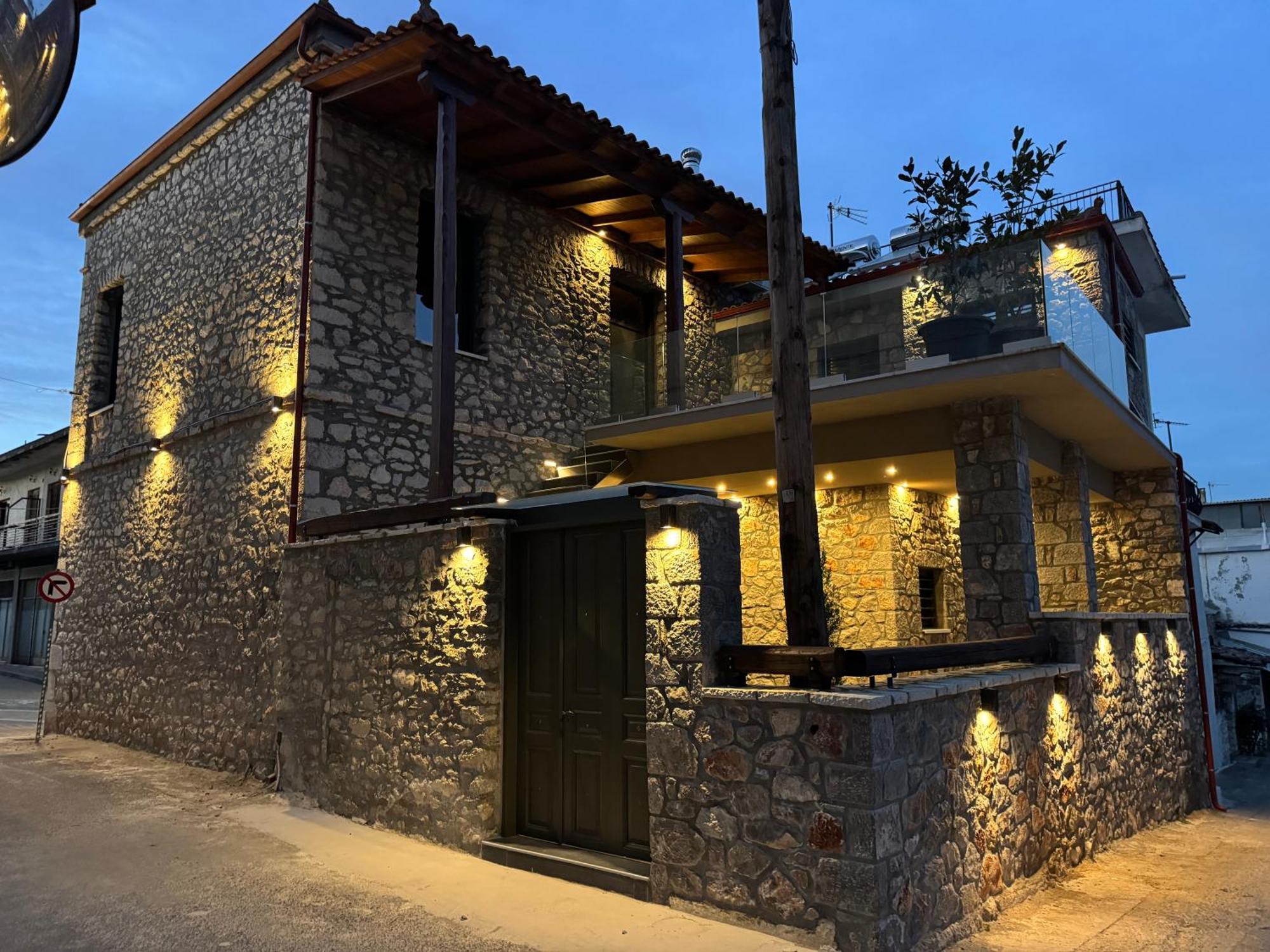 Amfikleias Earth Houses Kültér fotó